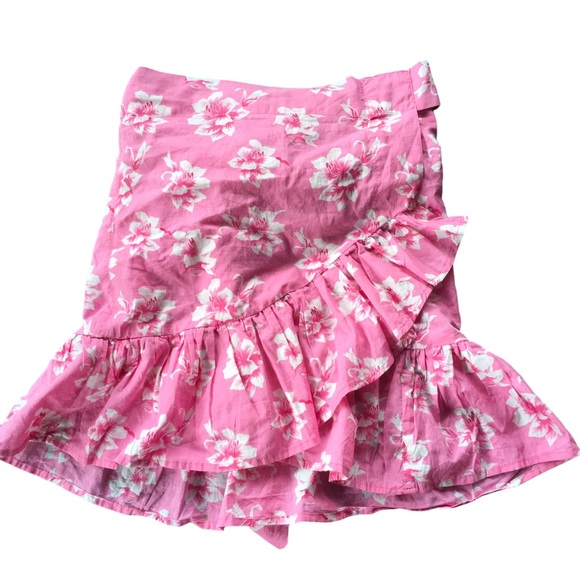 Acacia Swimwear Simone Wrap Skirt in Neon Paradise size P new with tags - Picture 3 of 11